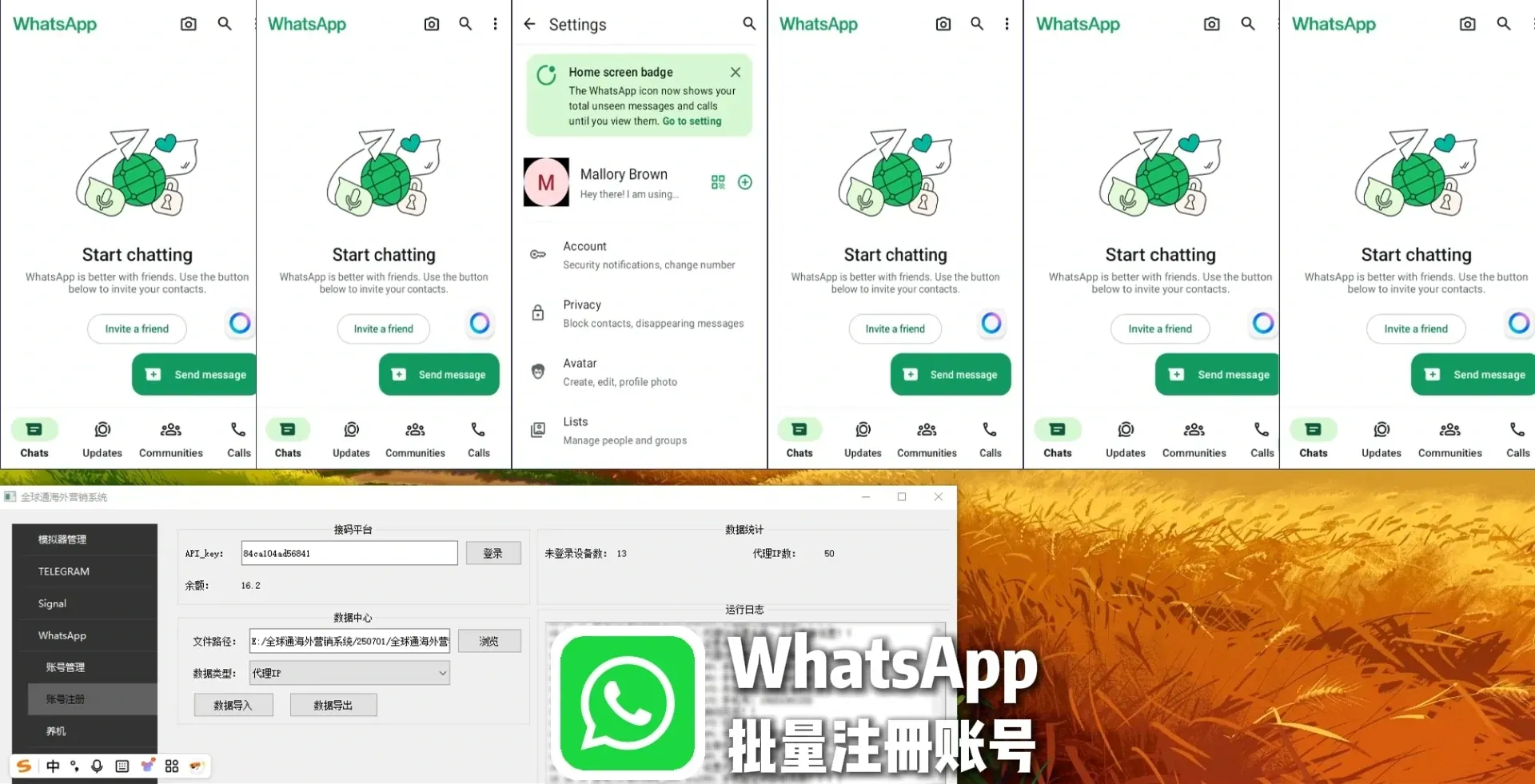 WhatsApp账号注册